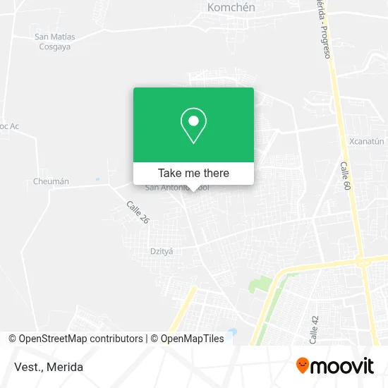 Vest. map