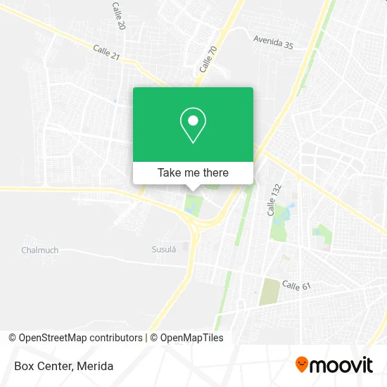 Mapa de Box Center