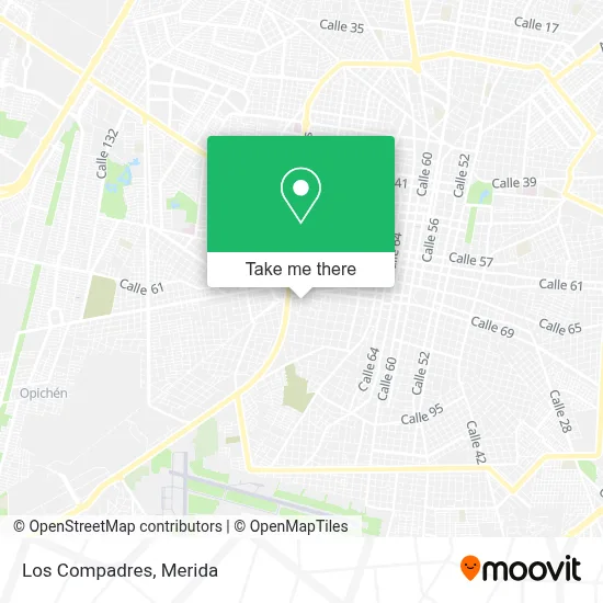 Los Compadres map