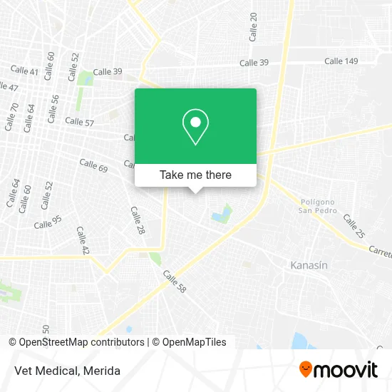 Vet Medical map