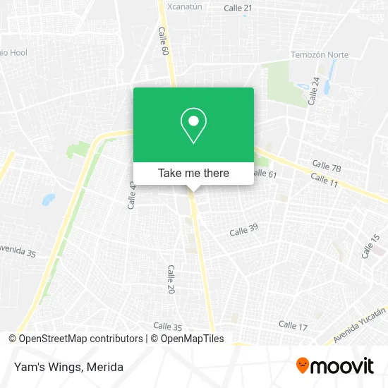 Yam's Wings map
