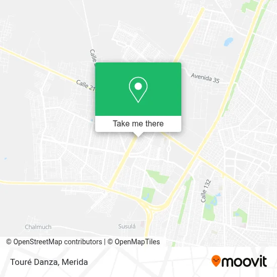 Touré Danza map