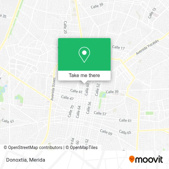 Donoxtia map