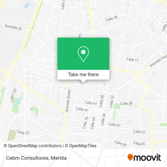 Cebm Consultores map