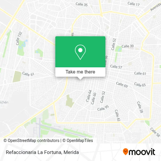 Refaccionaria La Fortuna map