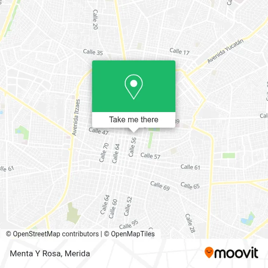 Menta Y Rosa map