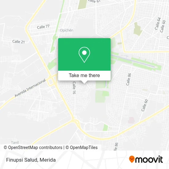 Finupsi Salud map