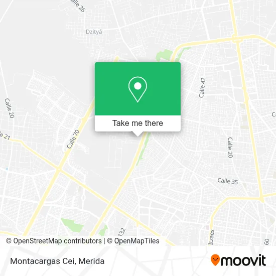 Montacargas Cei map