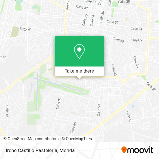Irene Castillo Pastelería map