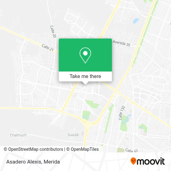 Asadero Alexis map