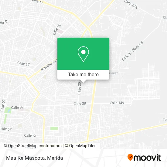 Maa Ke Mascota map