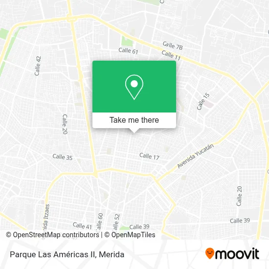 Parque Las Américas II map