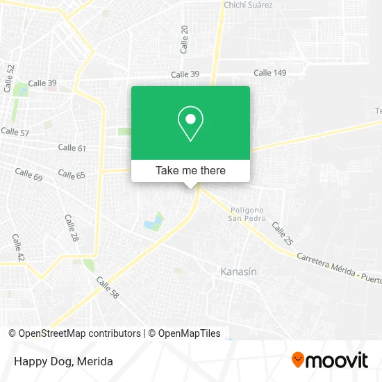 Happy Dog map