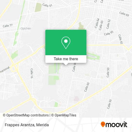 Frappes Arantza map