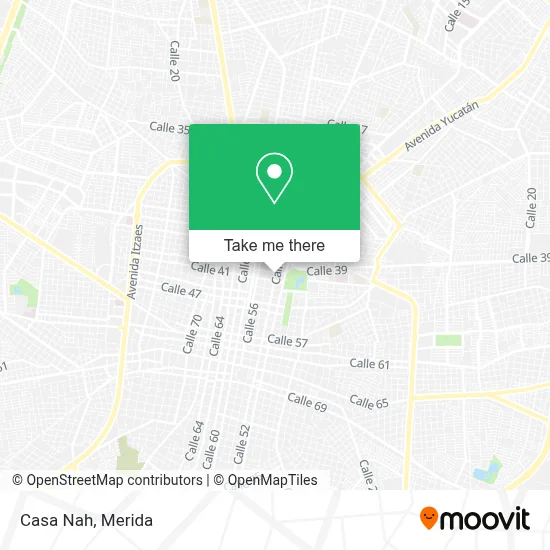 Casa Nah map