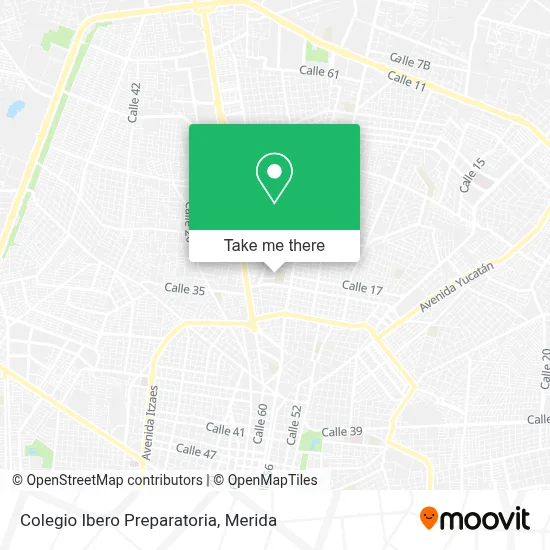 Colegio Ibero Preparatoria map