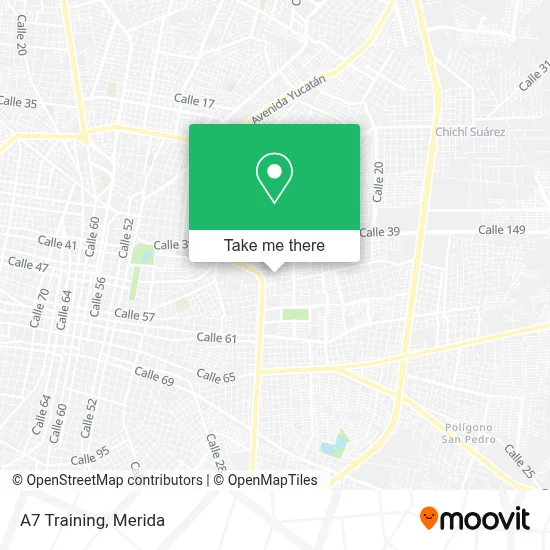 A7 Training map