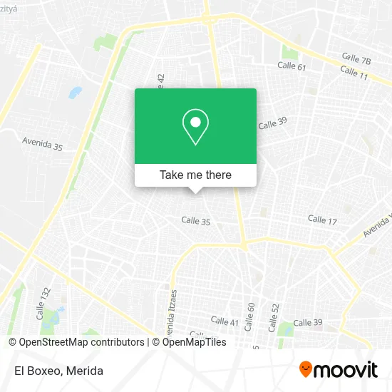 El Boxeo map