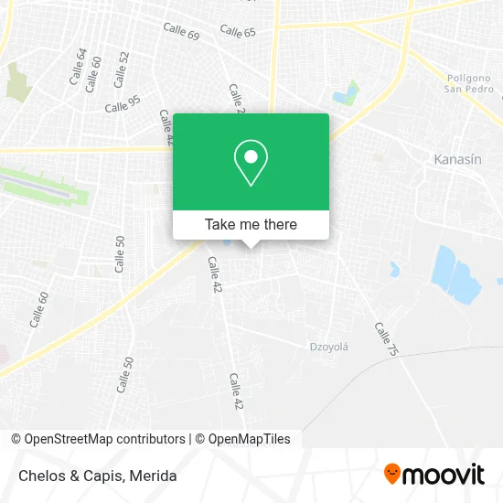 Chelos & Capis map