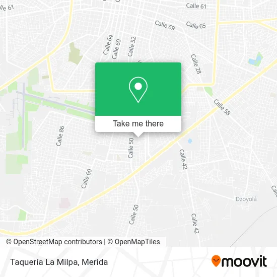 Taquería La Milpa map