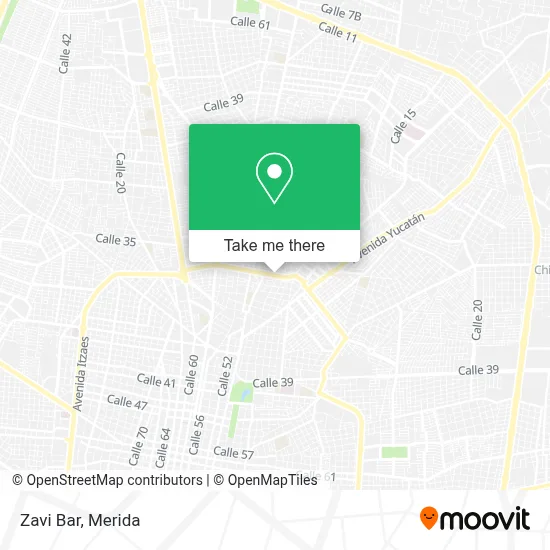 Zavi Bar map