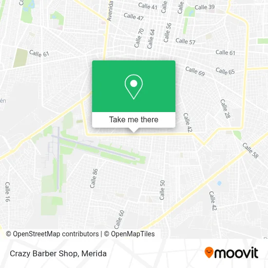 Crazy Barber Shop map