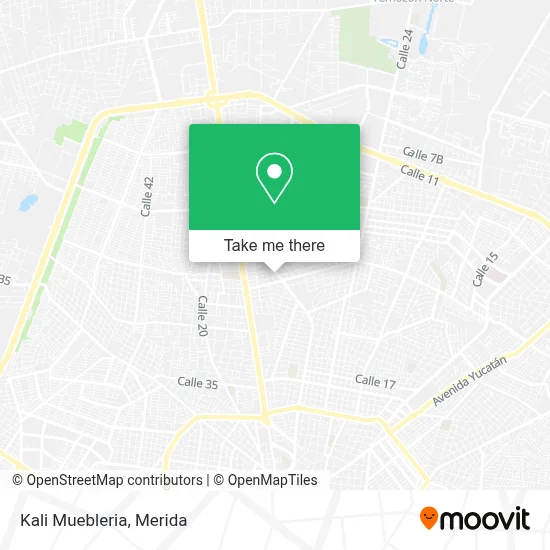 Kali Muebleria map