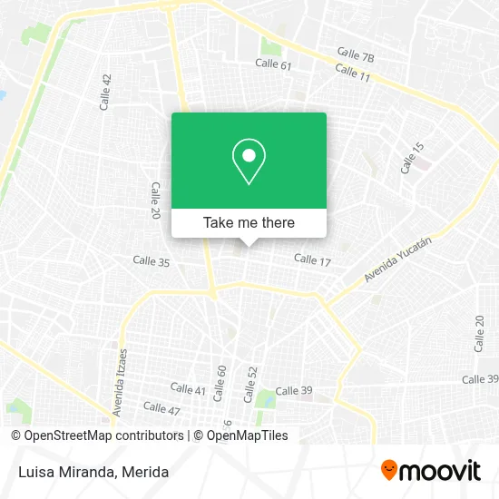 Luisa Miranda map