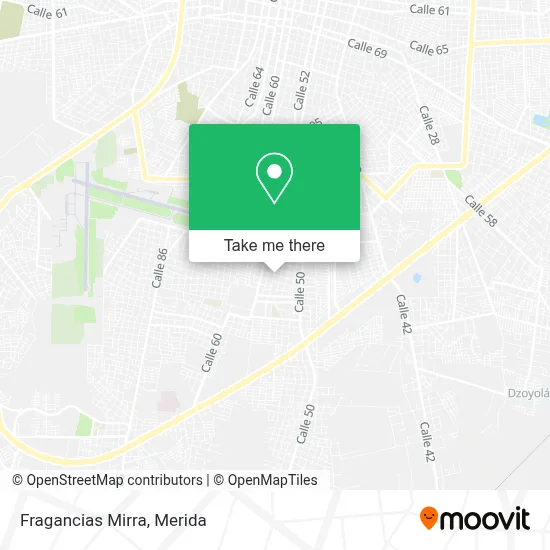 Fragancias Mirra map
