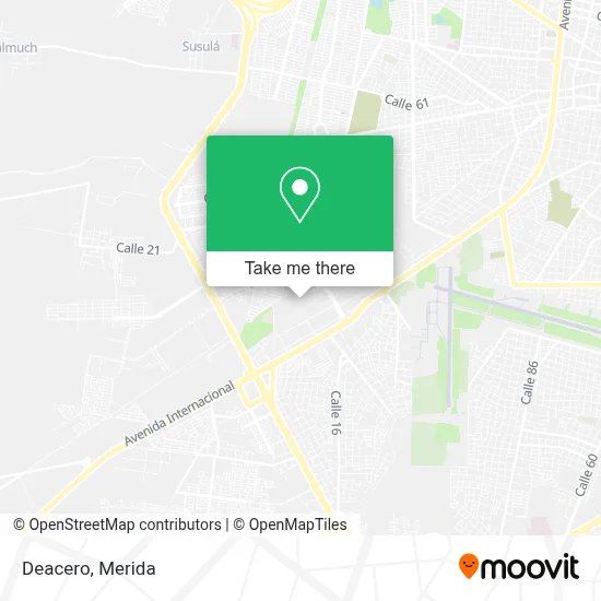 Deacero map