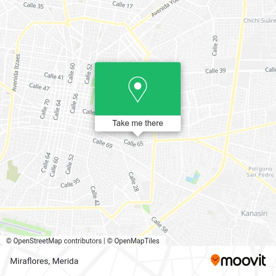 Miraflores map