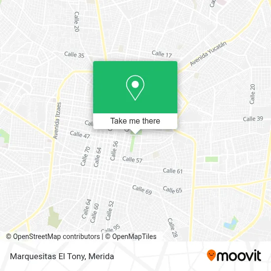 Marquesitas El Tony map
