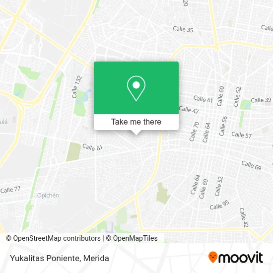 Yukalitas Poniente map