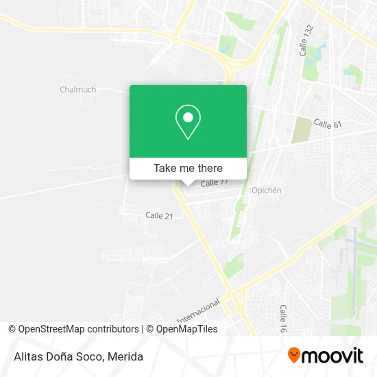 Alitas Doña Soco map