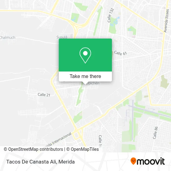 Tacos De Canasta Ali map