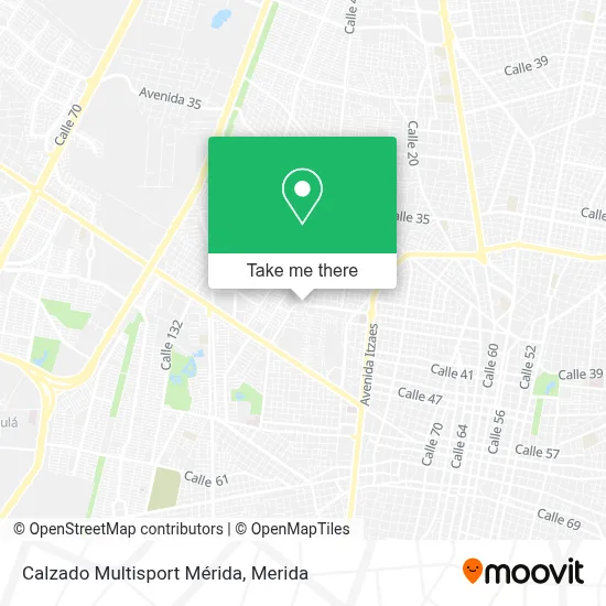Calzado Multisport Mérida map