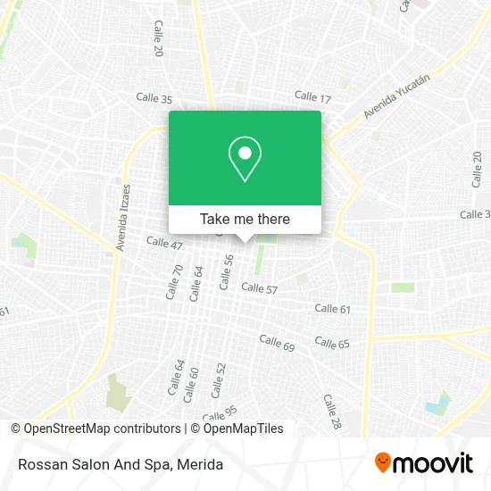 Rossan Salon And Spa map