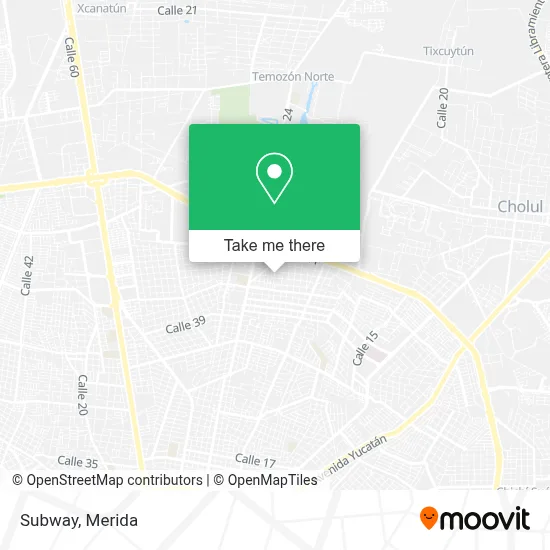 Subway map