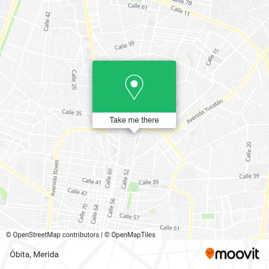 Óbita map