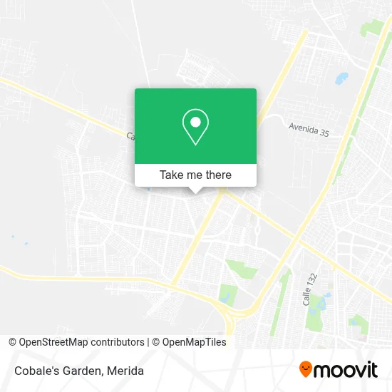 Cobale's Garden map