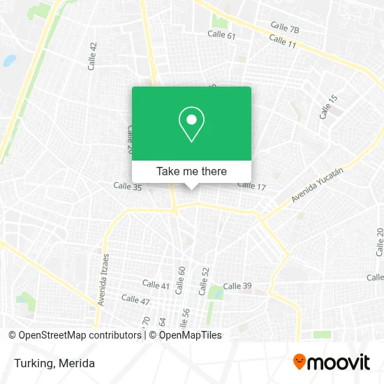 Turking map