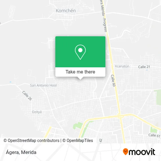 Ágera map