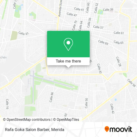 Rafa Goka Salon Barber map