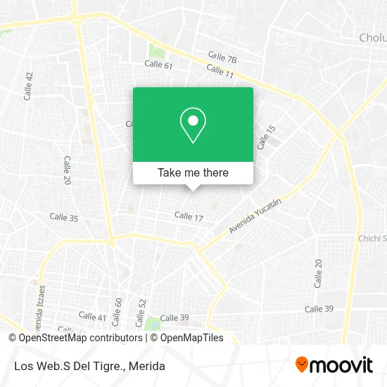 Los Web.S Del Tigre. map