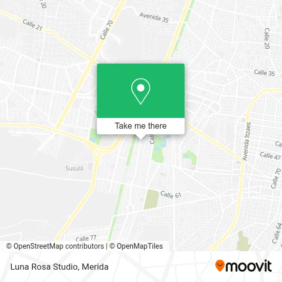 Luna Rosa Studio map
