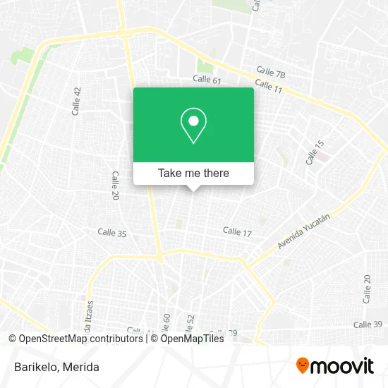 Barikelo map