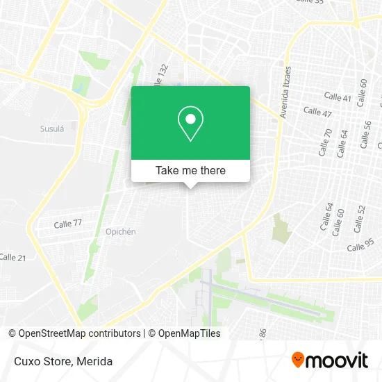 Cuxo Store map