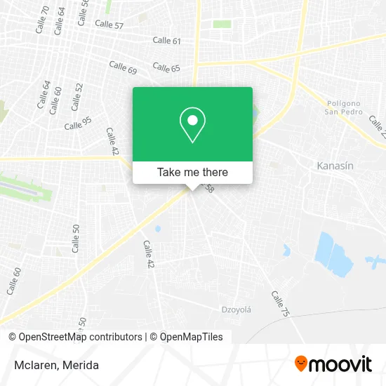 Mclaren map