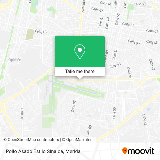 Pollo Asado Estilo Sinaloa map