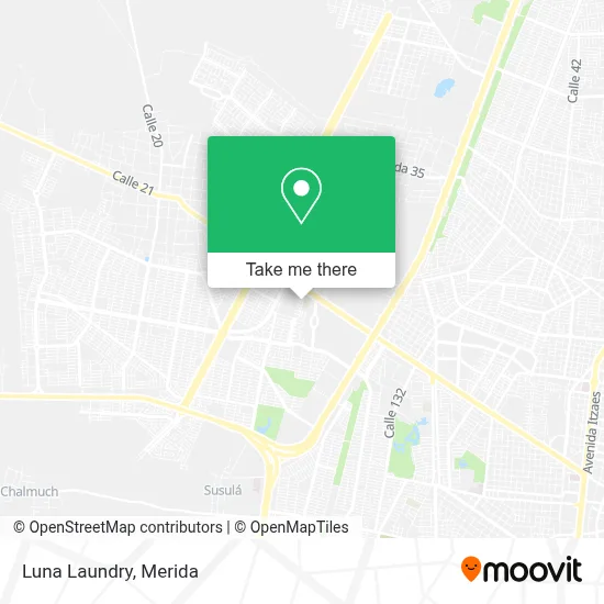 Lavanderia Luna map